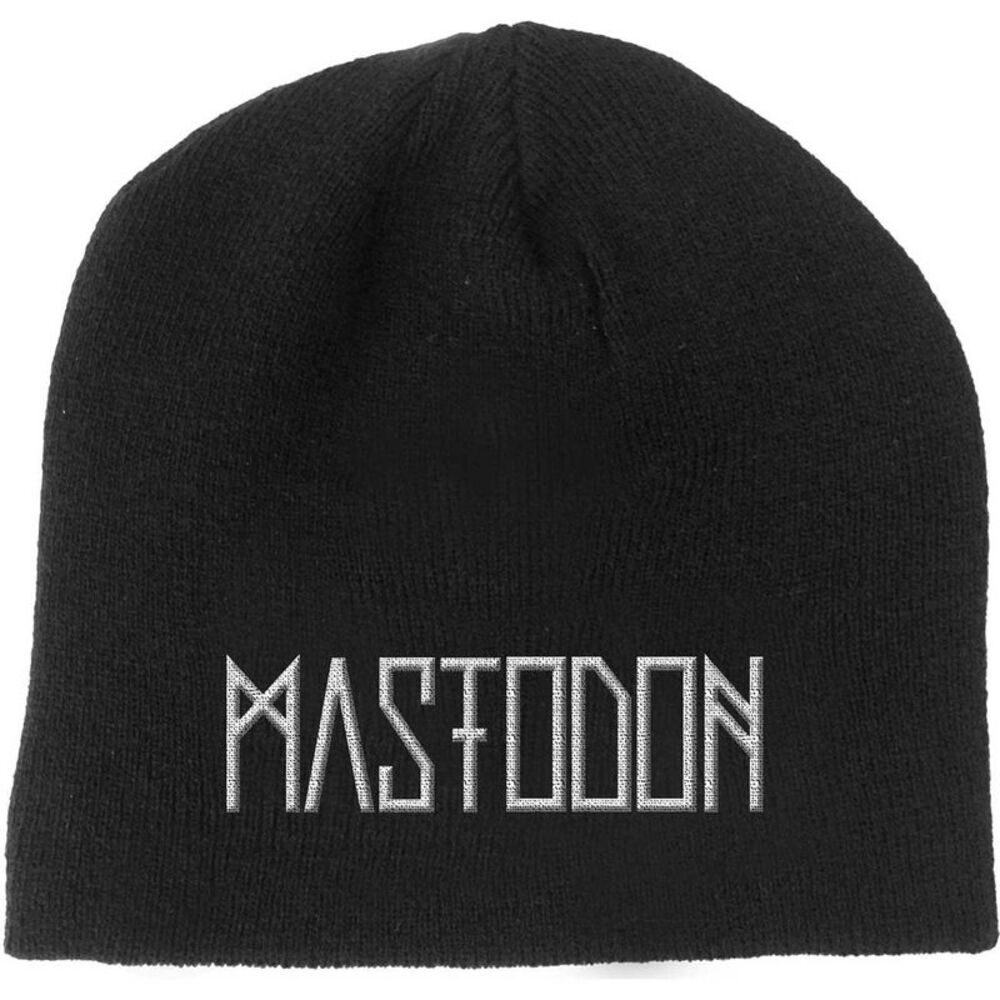 Mastodon Unisex Adult Logo Beanie / Black